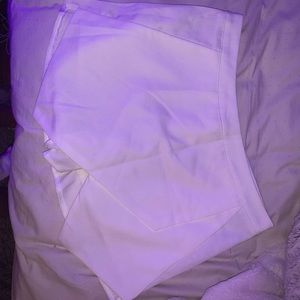 misguided white skort